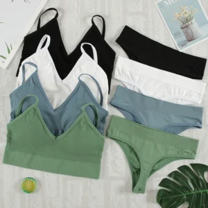 Conjunto Lingerie - Sem Fio Chrleisure.