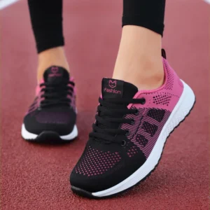 Tênis de Corrida Para Mulher - Esportivos Moda Plataforma Casual.