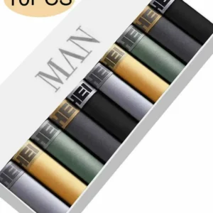 Cuecas Boxers - Cx. 10 Peças Masculina Alta Elasticidade.