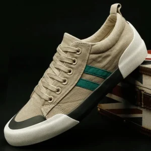 Tênis Masculino Cano Baixo em Lona - Respirável Casual/Leve Moderno Estilo.
