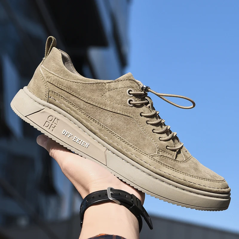Sapatos Masculinos - Moda Mocassins de Couro Genuíno/Respirável. - Imagem 30