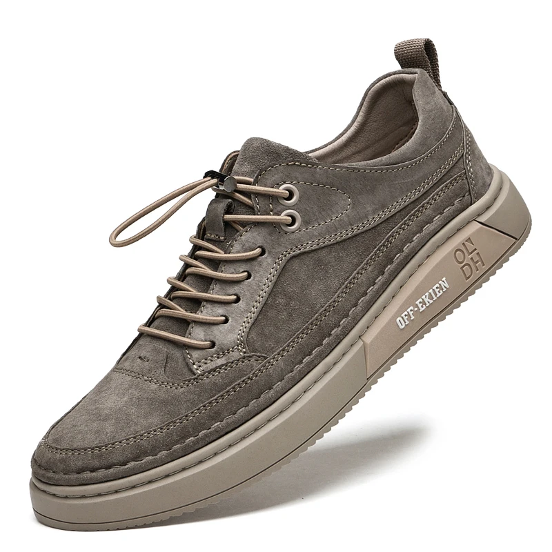 Sapatos Masculinos - Moda Mocassins de Couro Genuíno/Respirável. - Imagem 29
