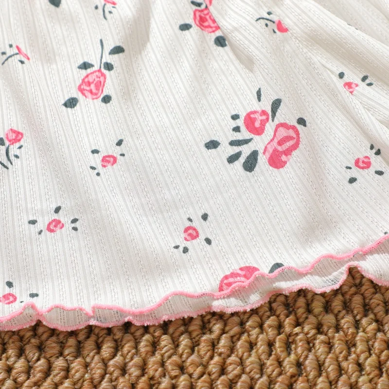 Novo Conjunto de Pijamas Femininos - Roupas de Dormir/Camisetas Curtas e Shorts. - Imagem 6