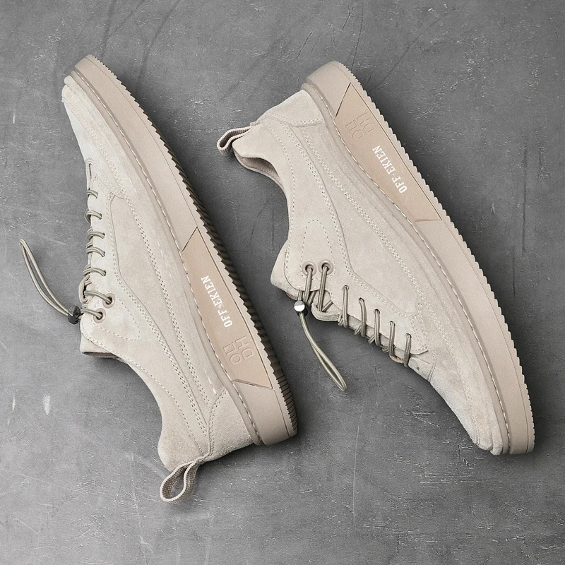 Sapatos Masculinos - Moda Mocassins de Couro Genuíno/Respirável. - Imagem 20