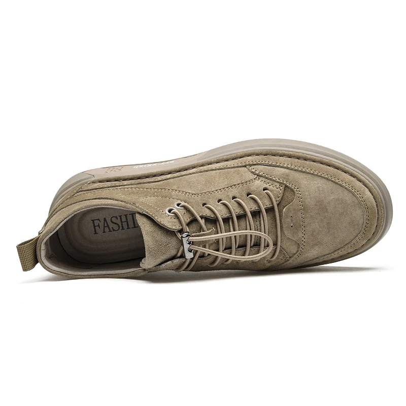 Sapatos Masculinos - Moda Mocassins de Couro Genuíno/Respirável. - Imagem 28