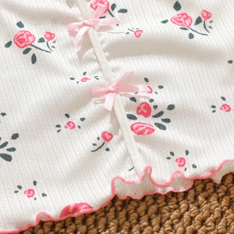 Novo Conjunto de Pijamas Femininos - Roupas de Dormir/Camisetas Curtas e Shorts. - Imagem 14