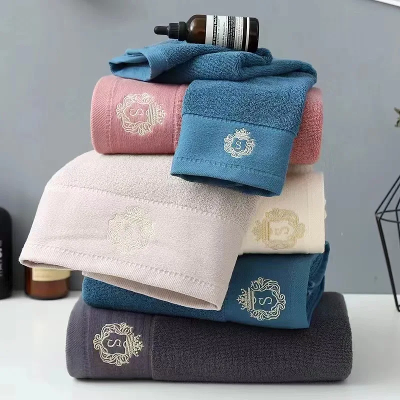 Conjunto de Toalhas de Algodão de Rosto. - Imagem 29
