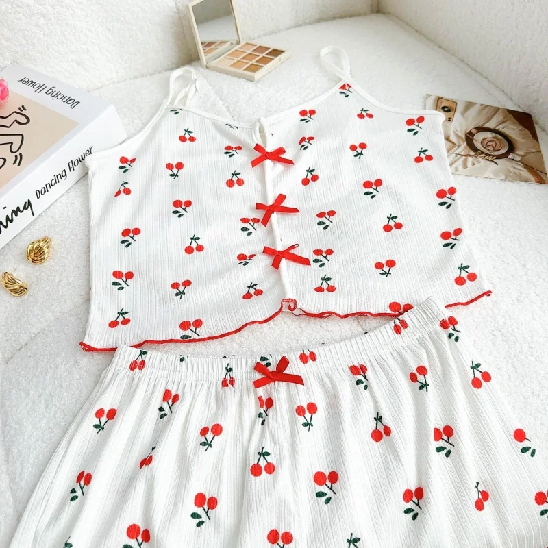 Novo Conjunto de Pijamas Femininos - Roupas de Dormir/Camisetas Curtas e Shorts. - Imagem 16