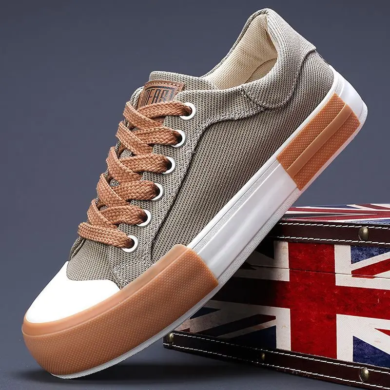 Tênis Masculino de Lona - Casual/Moda Verão/Respirável. - Imagem 23