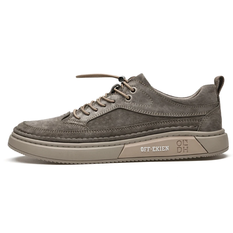 Sapatos Masculinos - Moda Mocassins de Couro Genuíno/Respirável. - Imagem 33