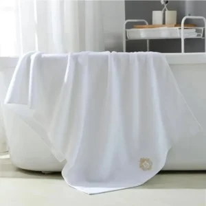 Conjunto de Toalhas de Algodão de Rosto.
